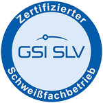 Zertifizierter GSI SLV Schweißfachbetrieb